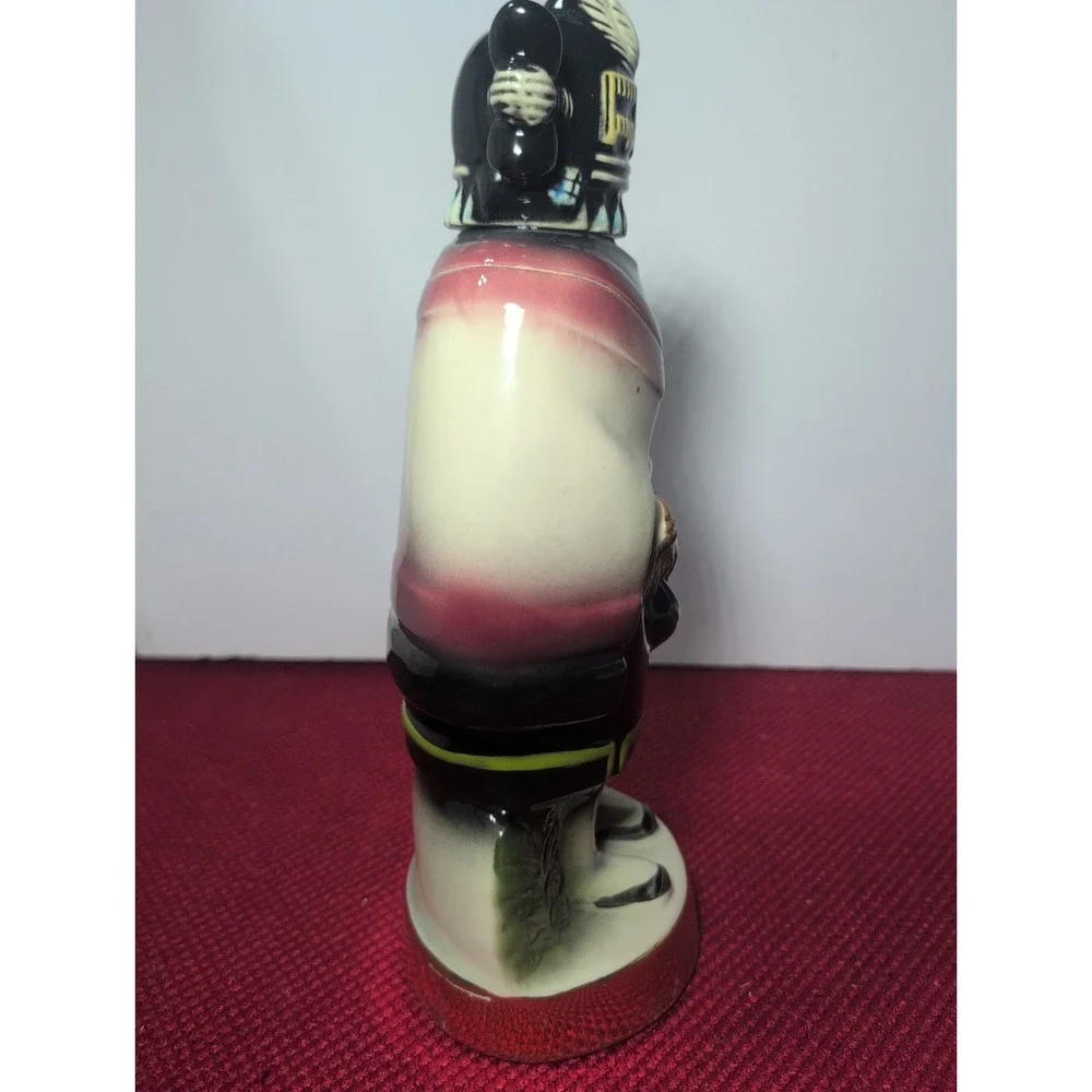 Ezra Brooks Decanter Hopi Kachina Heritage 1975 Empty Maiden Whiskey Vintage